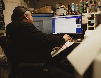 ordering parts